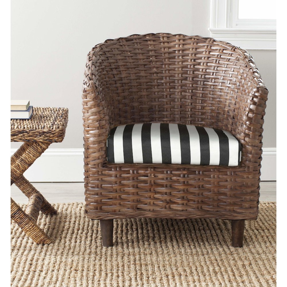 OMNI RATTAN BARREL CHAIR, FOX6501D
