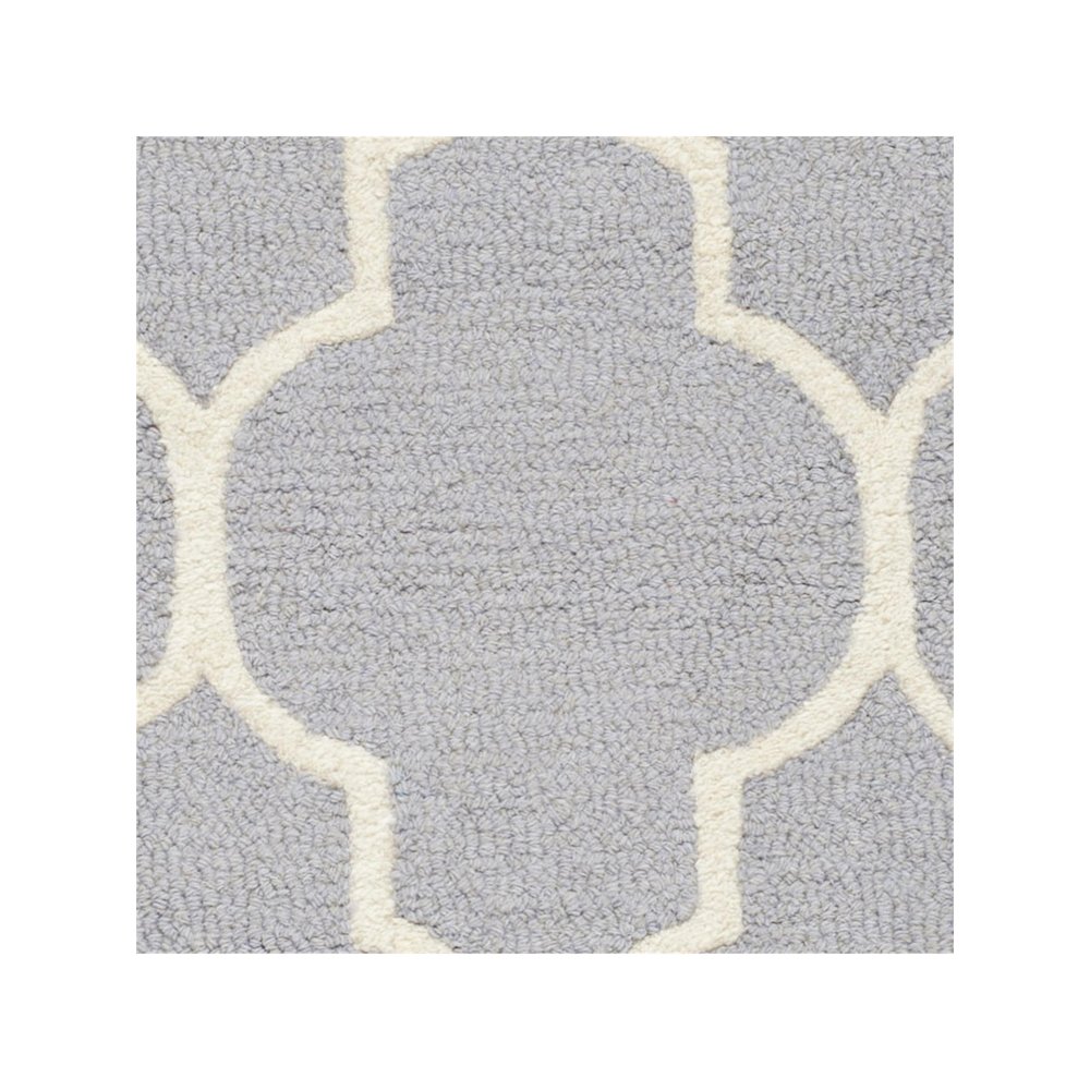 CAMBRIDGE, SILVER / IVORY, 2'-6" X 16', Area Rug, CAM134D-216