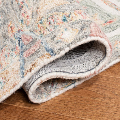 MICRO-LOOP, IVORY / BLUE, 5' X 8', Area Rug, MLP901M-5