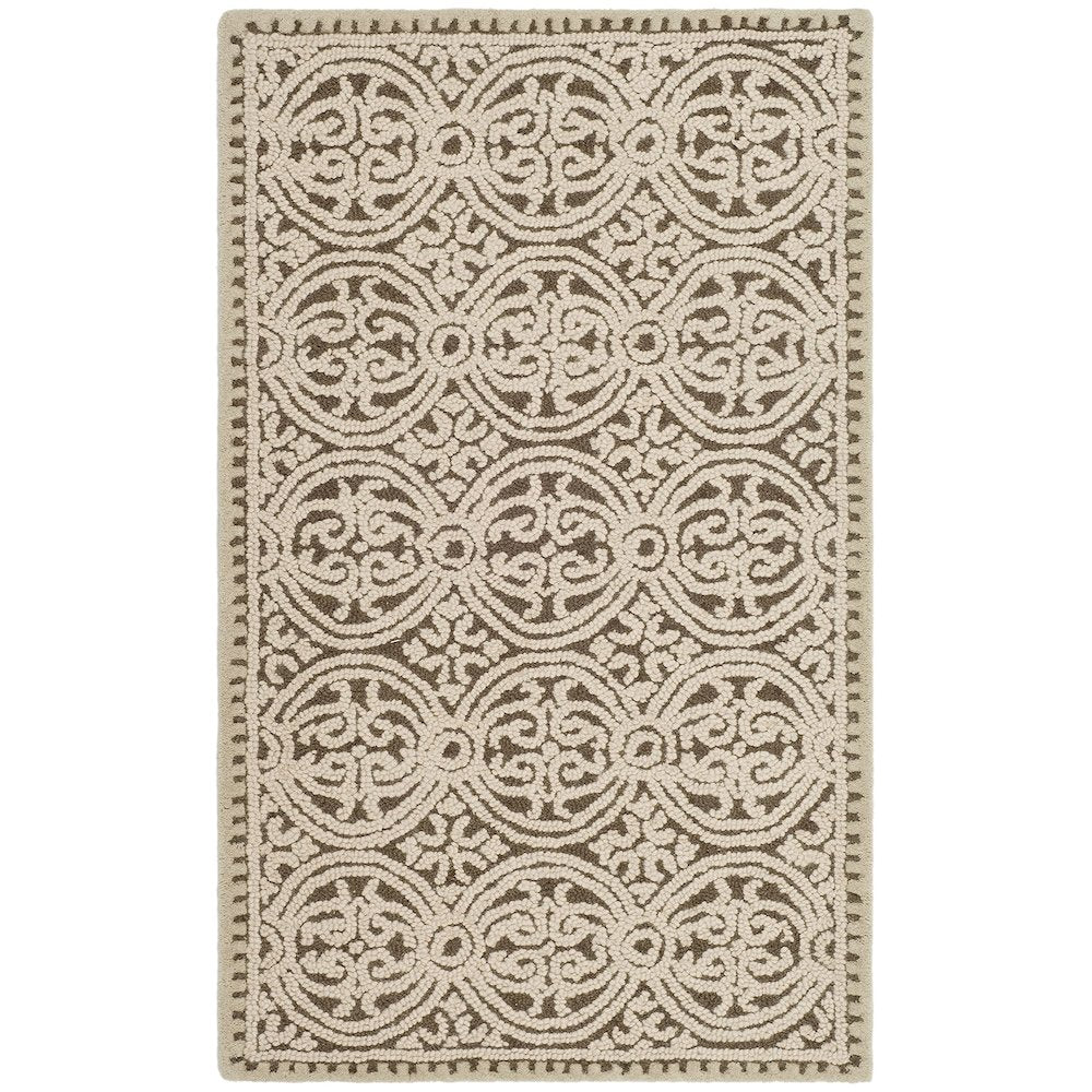 CAMBRIDGE, TAN / MULTI, 3' X 5', Area Rug