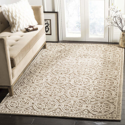 CAMBRIDGE, TAN / MULTI, 3' X 5', Area Rug