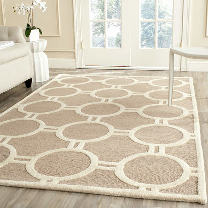 CAMBRIDGE, BEIGE / IVORY, 3' X 5', Area Rug, CAM145J-3