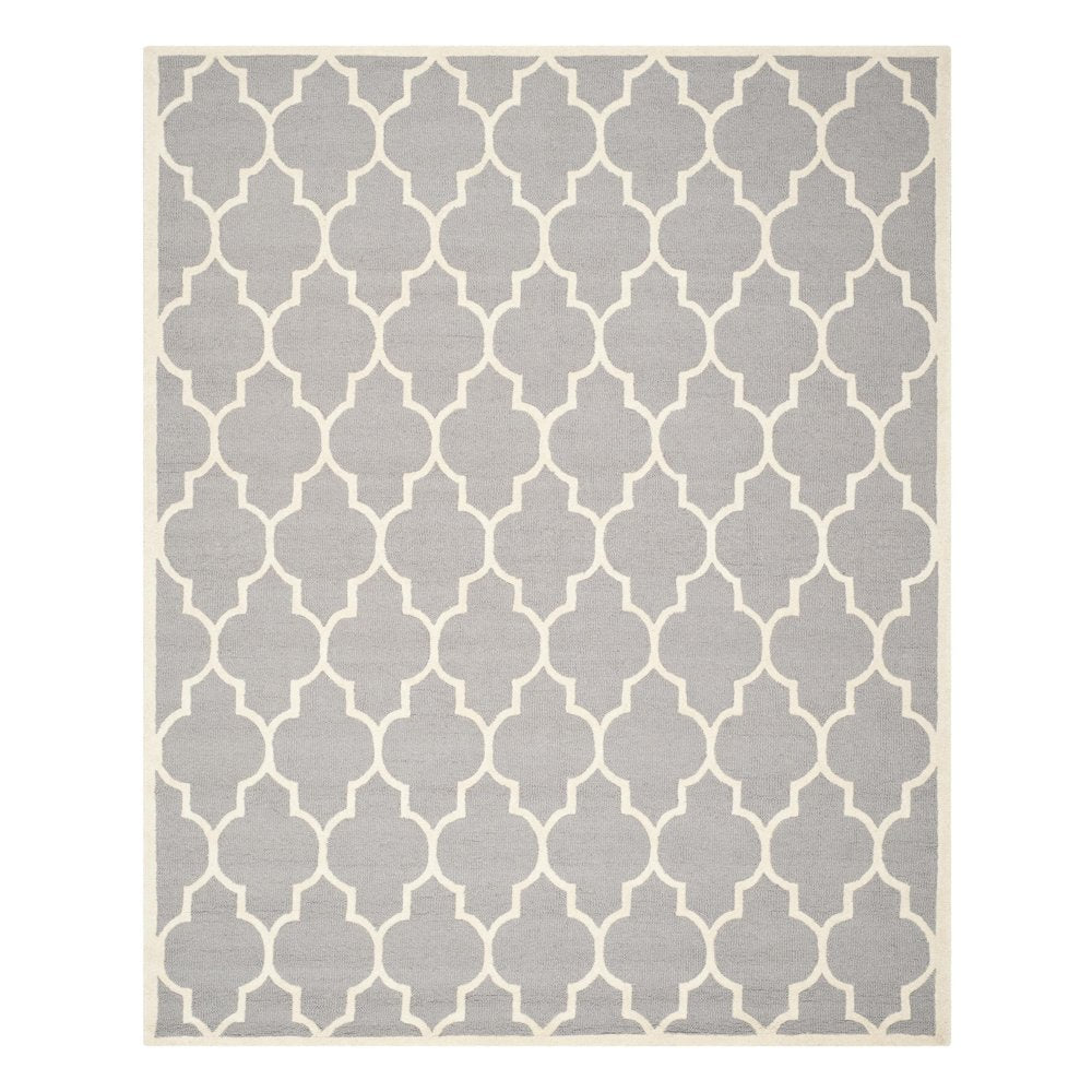 CAMBRIDGE, SILVER / IVORY, 2'-6" X 16', Area Rug, CAM134D-216