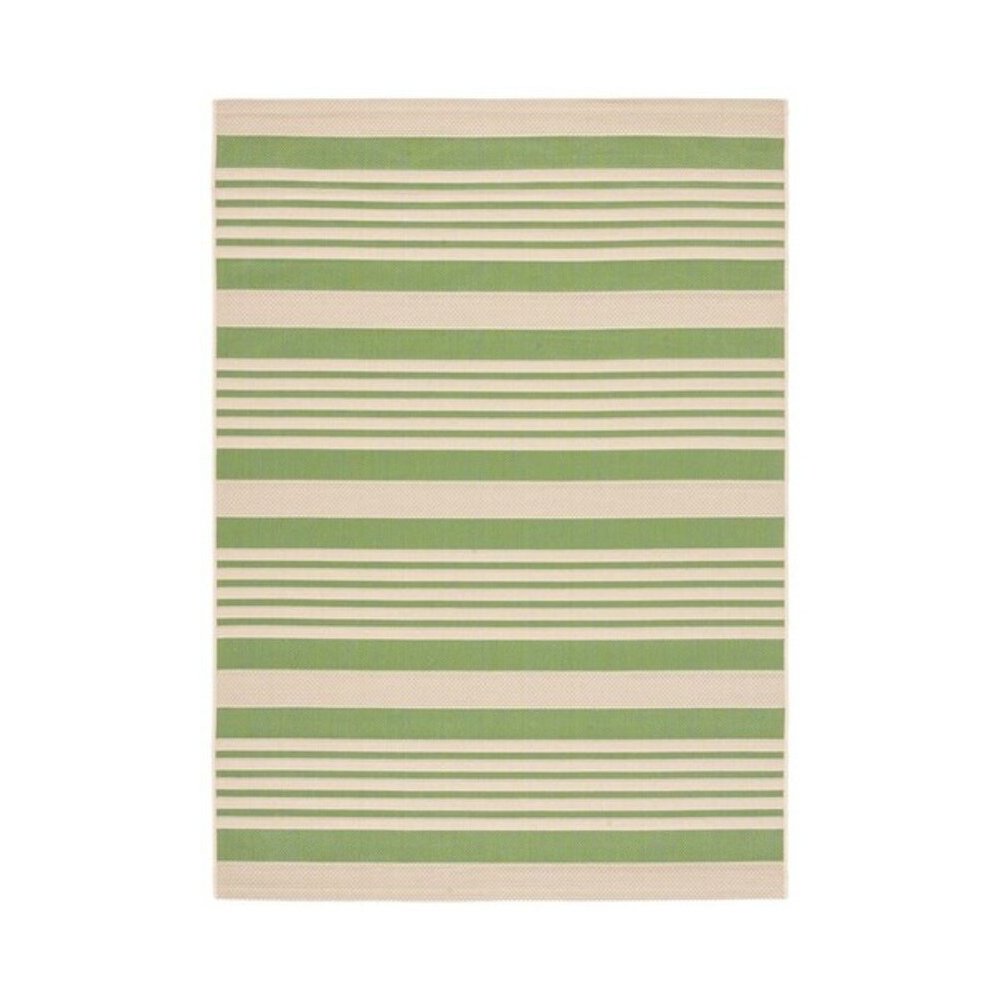 COURTYARD, GREEN / BEIGE, 5'-3" X 7'-7", Area Rug, CY6062-244-5