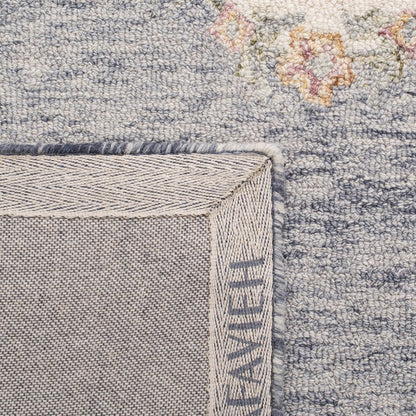 MICRO-LOOP, GREY / IVORY, 5' X 5' Round, Area Rug