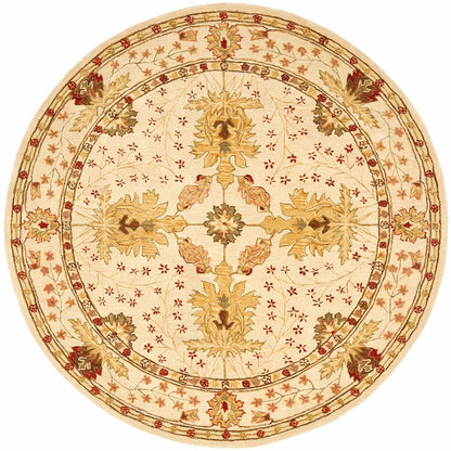 ANATOLIA, IVORY, 4' X 4' Round, Area Rug, AN540A-4R