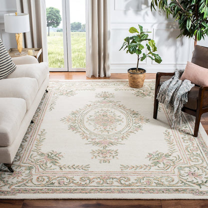 MICRO-LOOP, IVORY / FUCHSIA, 8' X 10', Area Rug