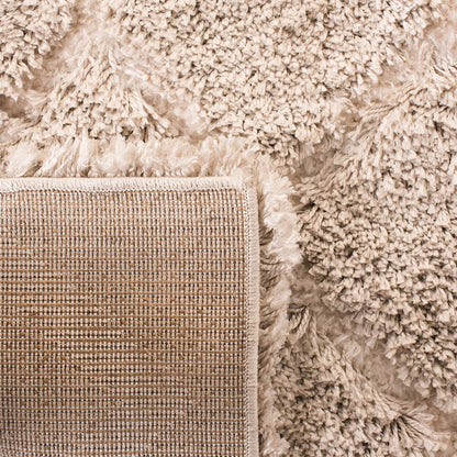 ADRIANA SHAG, BEIGE / CREAM, 5'-1" X 7'-6", Area Rug