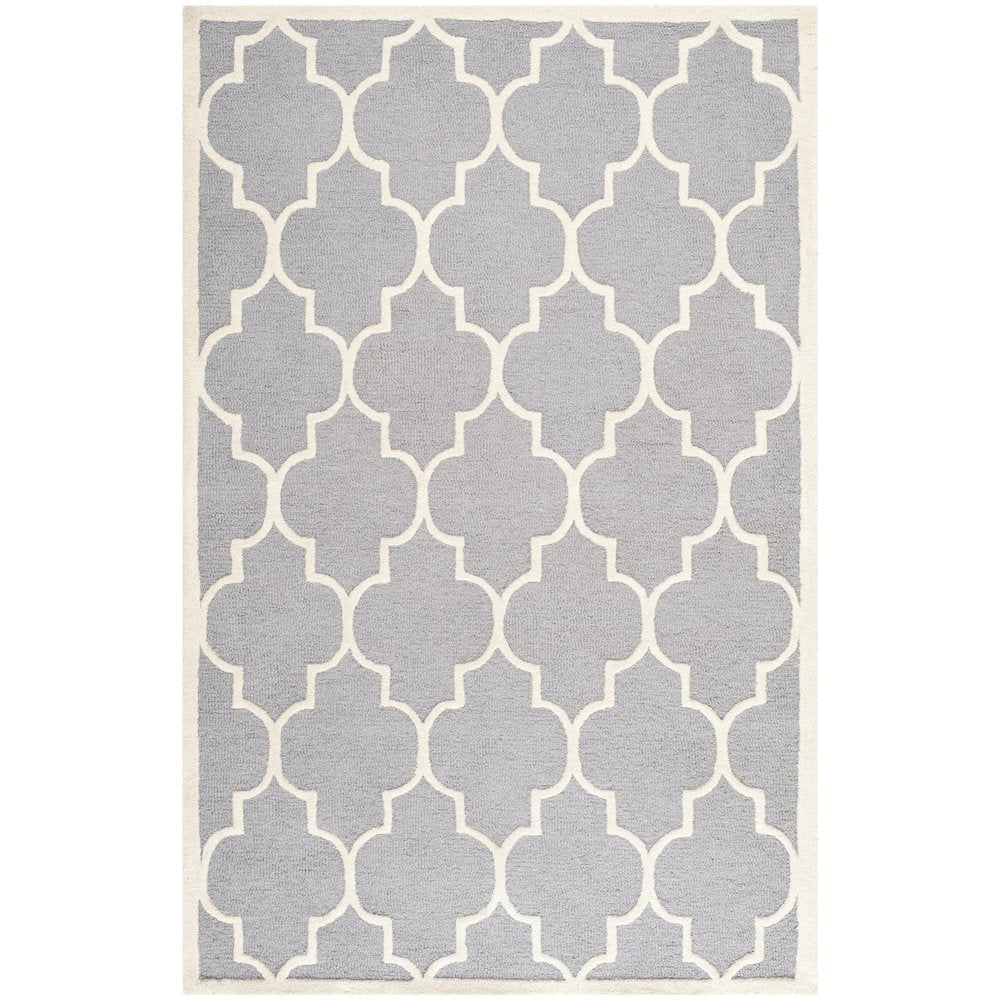 CAMBRIDGE, SILVER / IVORY, 2'-6" X 16', Area Rug, CAM134D-216