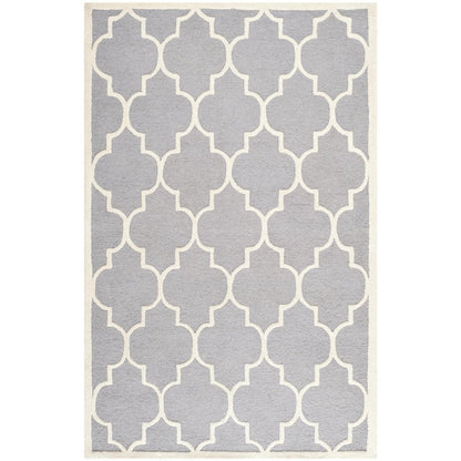 CAMBRIDGE, SILVER / IVORY, 2'-6" X 16', Area Rug, CAM134D-216
