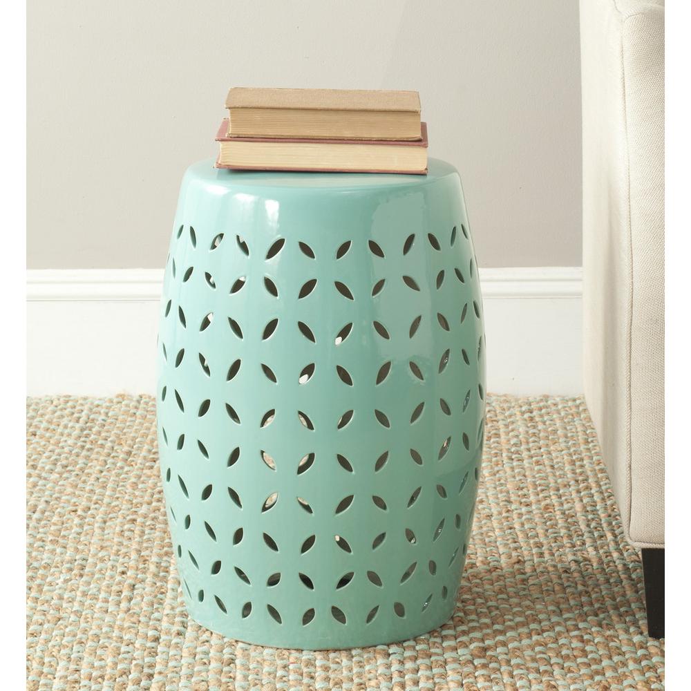 LATTICE PETAL GARDEN STOOL, ACS4509C