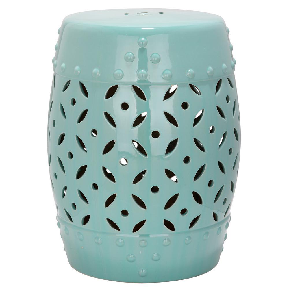 LATTICE COIN GARDEN STOOL