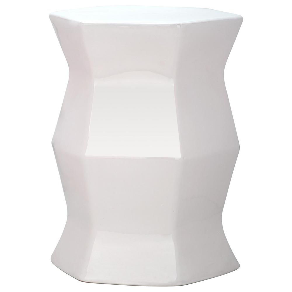 MODERN HEXAGON GARDEN STOOL, ACS4542B