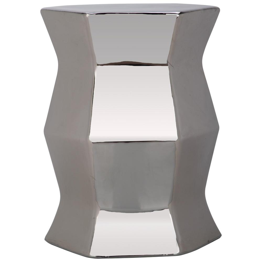 MODERN HEXAGON GARDEN STOOL, ACS4542G