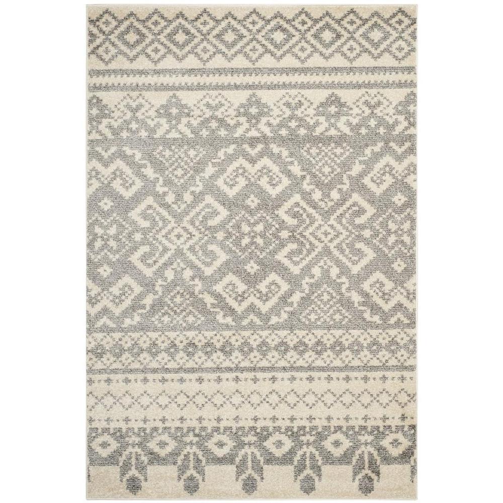 Adirondack, IVORY / SILVER, 10' X 14', Area Rug, ADR107B-10