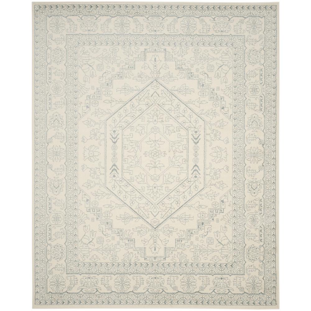 Adirondack, IVORY / SLATE, 8' X 10', Area Rug, ADR108S-8