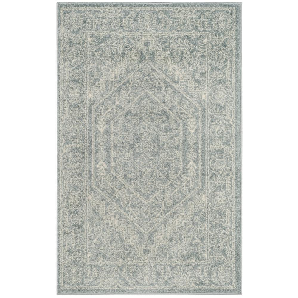 Adirondack, SLATE / IVORY, 2'-6" X 4', Area Rug, ADR108T-24