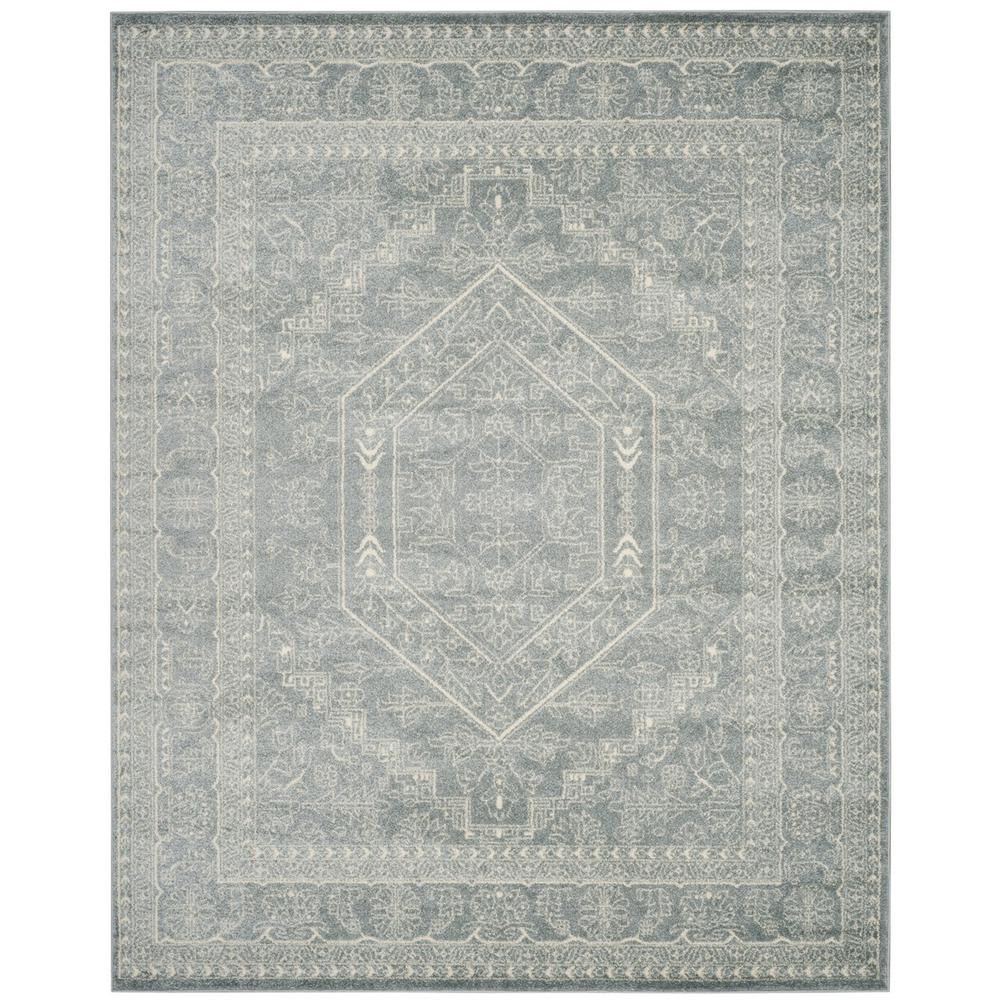 Adirondack, SLATE / IVORY, 11' X 15', Area Rug, ADR108T-1115