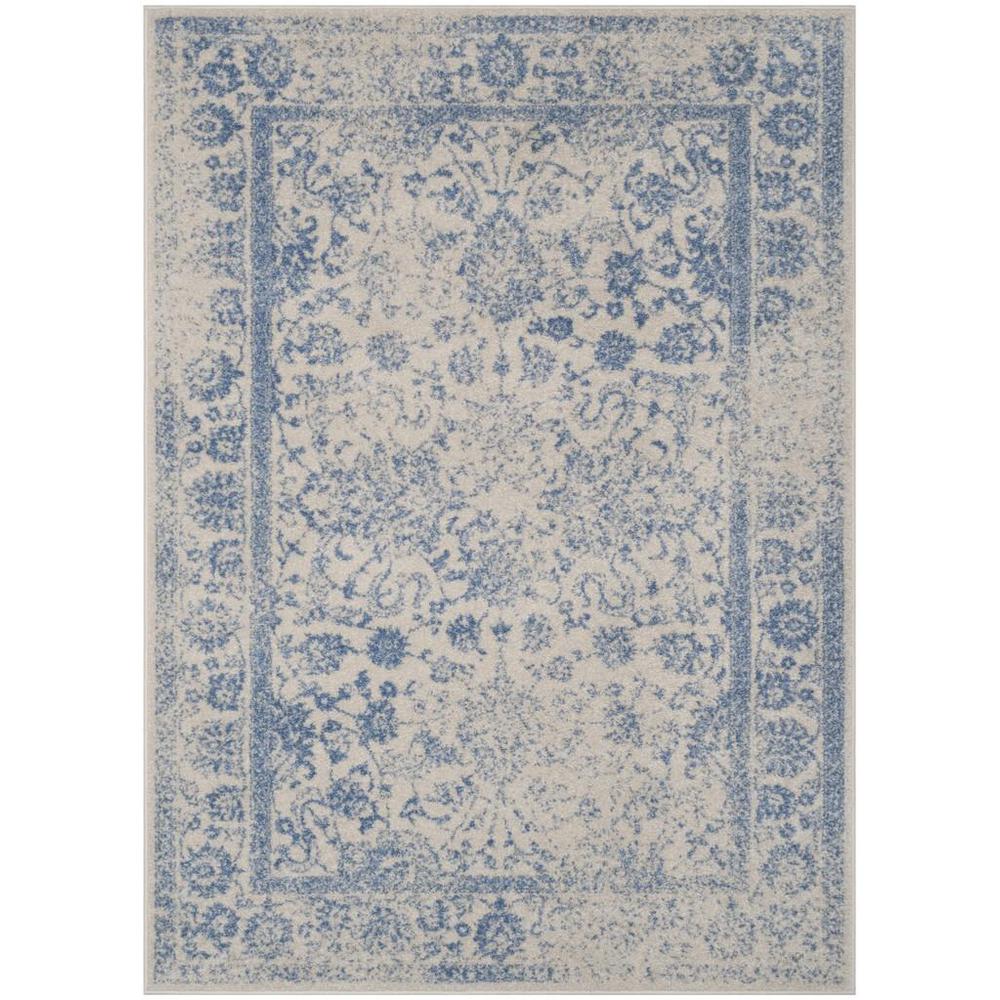 Adirondack, IVORY / LIGHT BLUE, 4' X 6', Area Rug, ADR109L-4