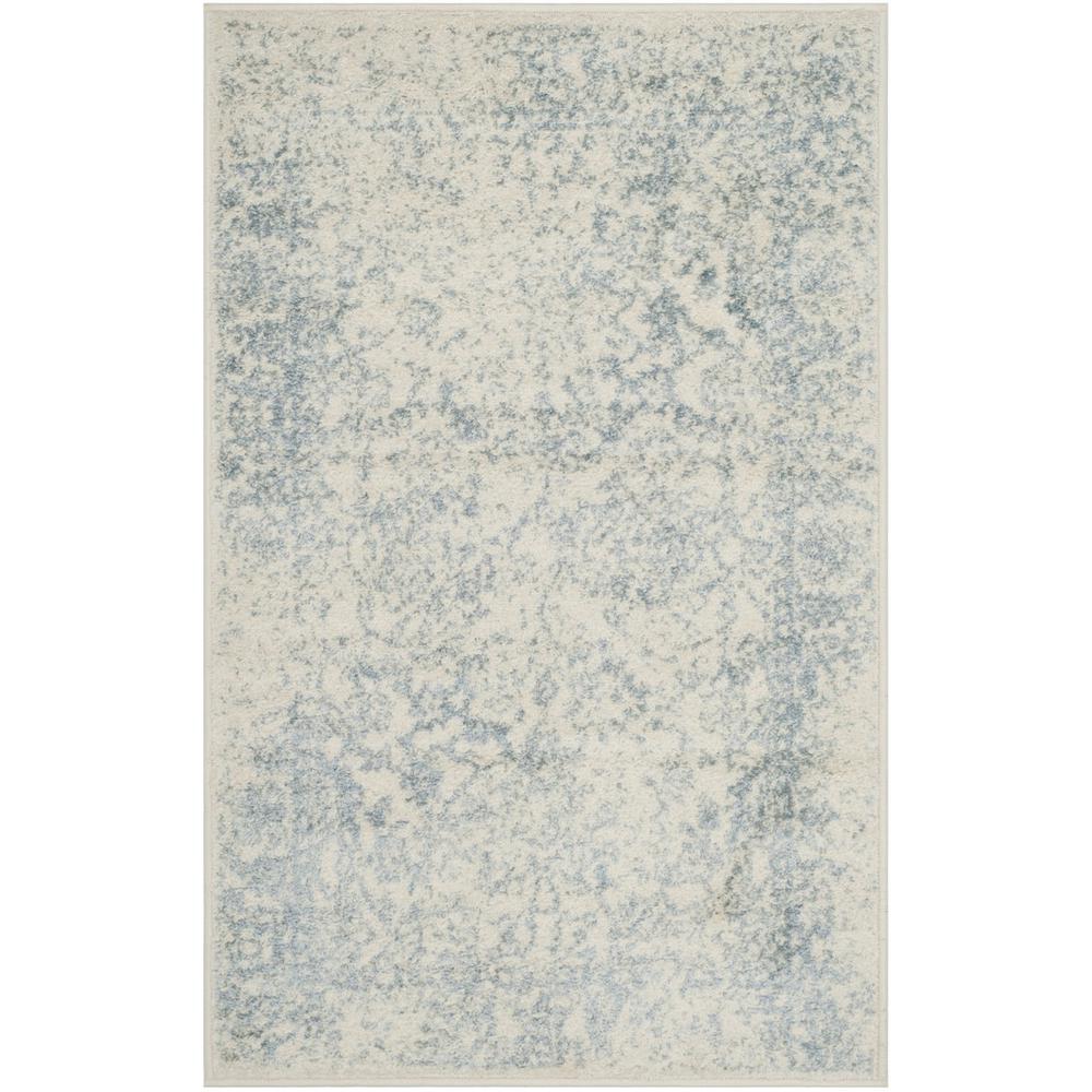 Adirondack, IVORY / SLATE, 2'-6" X 4', Area Rug, ADR109S-24
