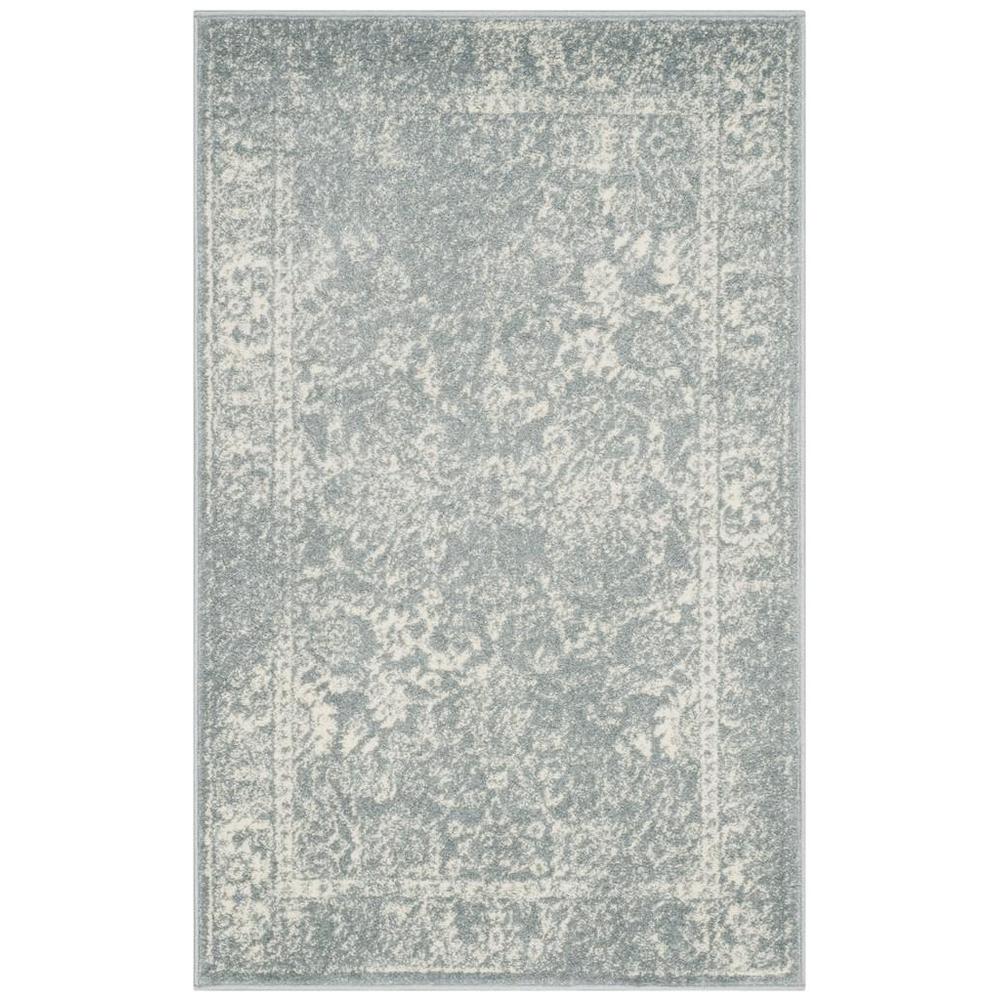 Adirondack, SLATE / IVORY, 3' X 5', Area Rug, ADR109T-3
