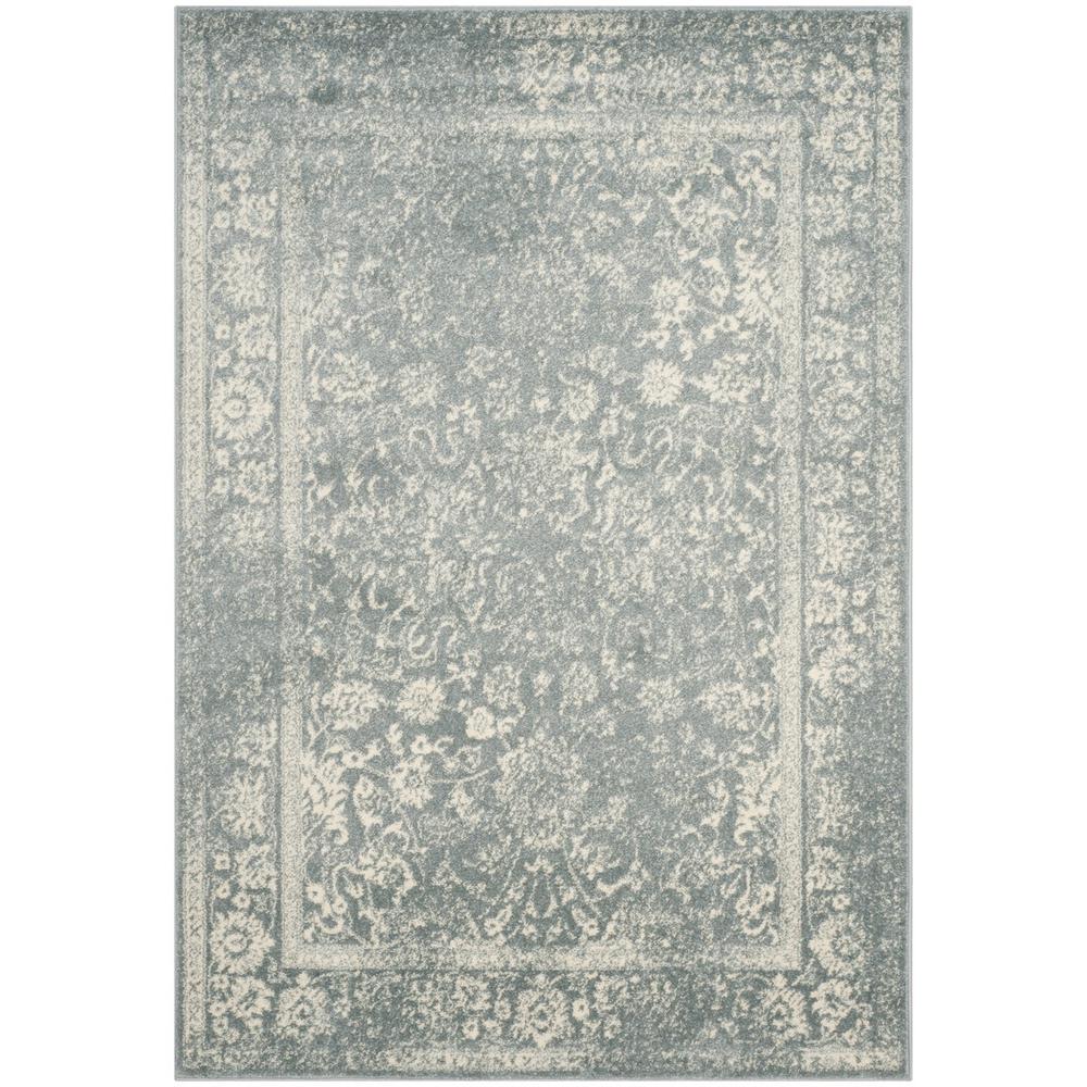 Adirondack, SLATE / IVORY, 5'-1" X 7'-6", Area Rug, ADR109T-5