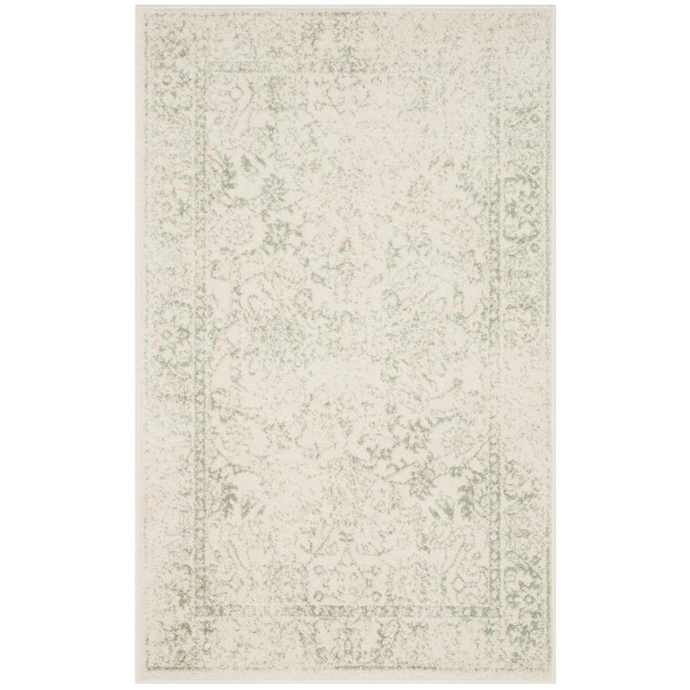 Adirondack, IVORY / SAGE, 3' X 5', Area Rug