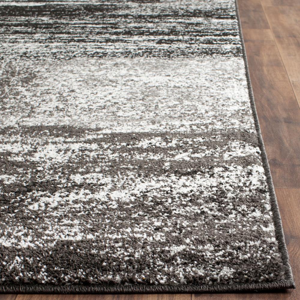 Adirondack, SILVER / BLACK, 11' X 15', Area Rug, ADR112A-1115