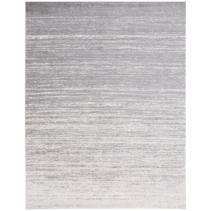 Adirondack Striated Stripe Rug - Light Grey / Grey - 12'-0" x 15'-0"