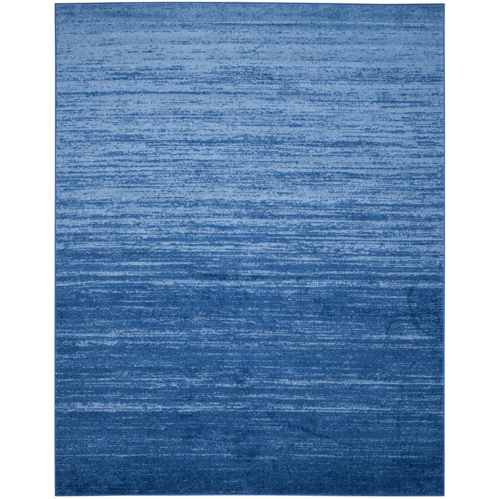 Adirondack, LIGHT BLUE / DARK BLUE, 11' X 15', Area Rug, ADR113F-1115