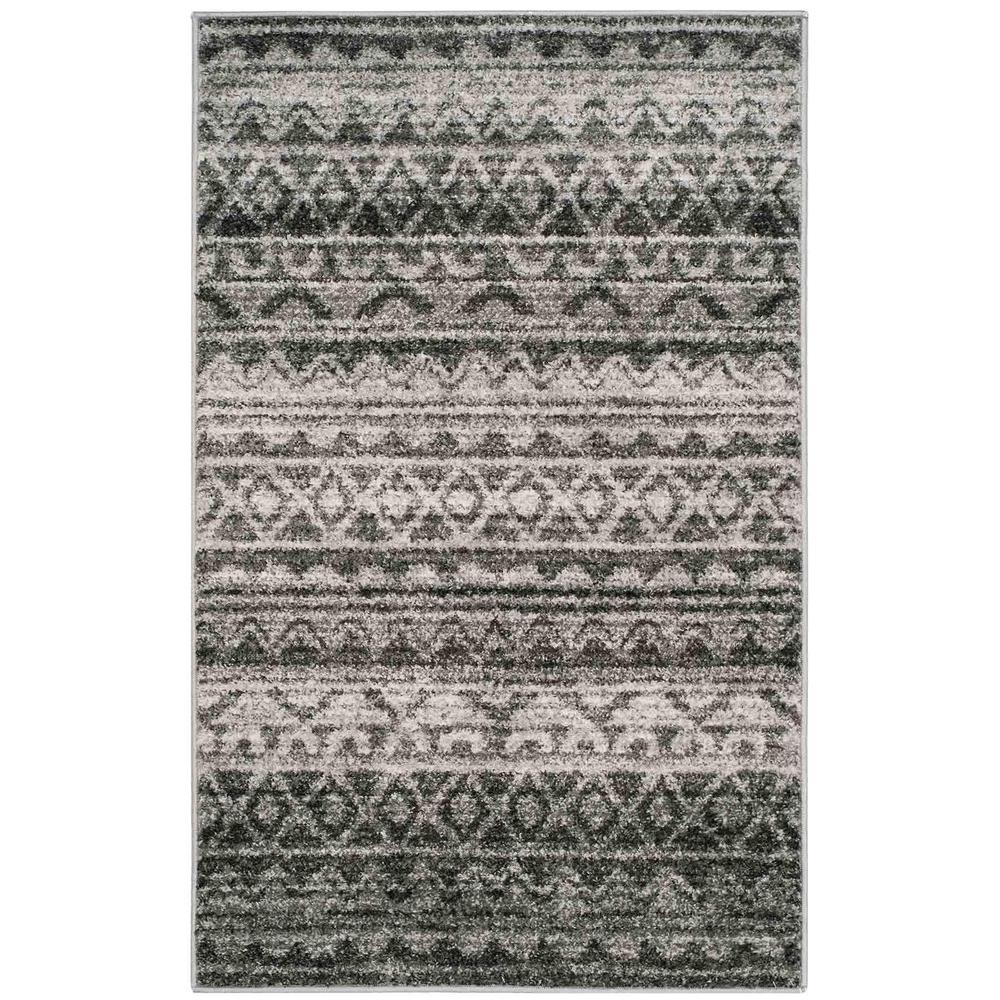 Adirondack, IVORY / CHARCOAL, 3' X 5', Area Rug, ADR119N-3