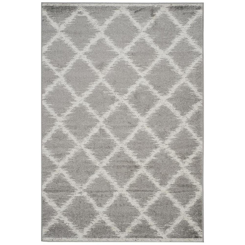 Adirondack, SILVER / IVORY, 5'-1" X 7'-6", Area Rug, ADR120B-5