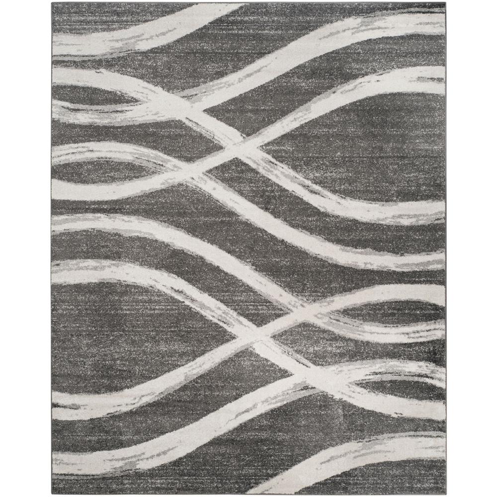 Adirondack, CHARCOAL / IVORY, 8' X 10', Area Rug, ADR125R-8