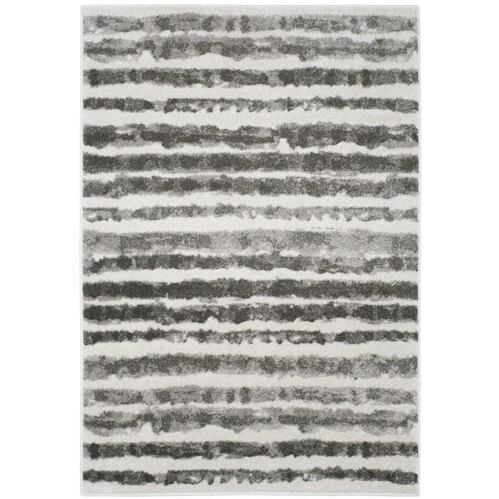 Adirondack, IVORY / CHARCOAL, 10' X 14', Area Rug