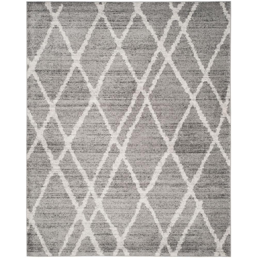 Adirondack, IVORY / SILVER, 8' X 10', Area Rug, ADR128B-8