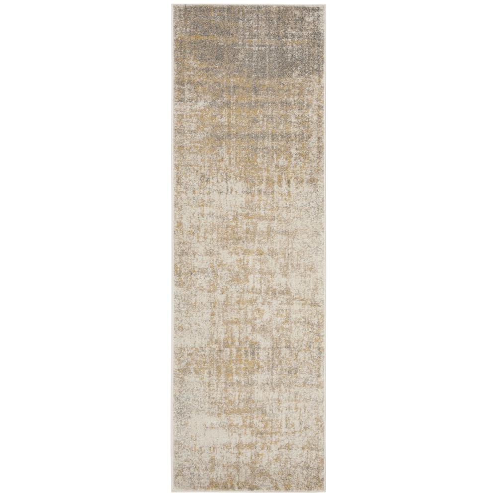 ADIRONDACK, CREME / GOLD, 2'-6" X 8', Area Rug