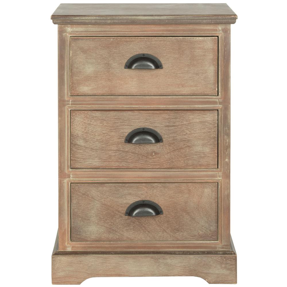 GRIFFIN 3 DRAWER SIDE TABLE, AMH5717B
