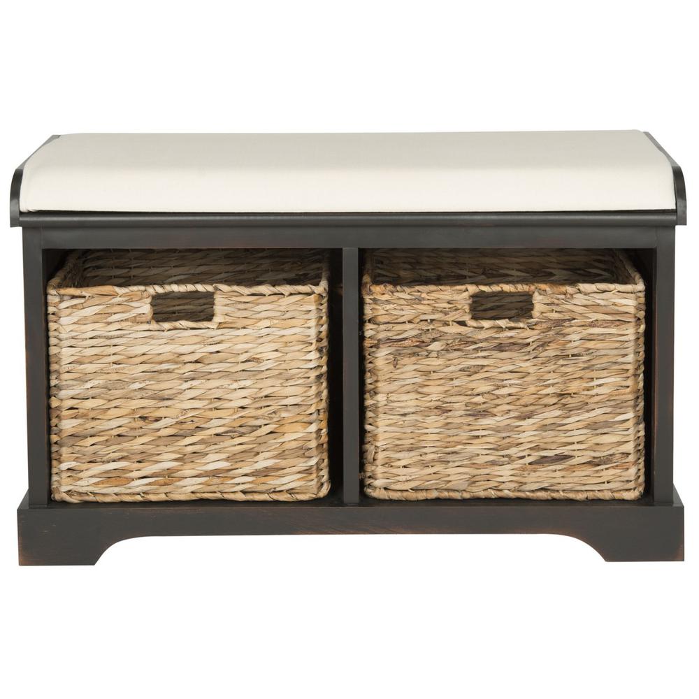 FREDDY WICKER STORAGE BENCH, AMH5736A