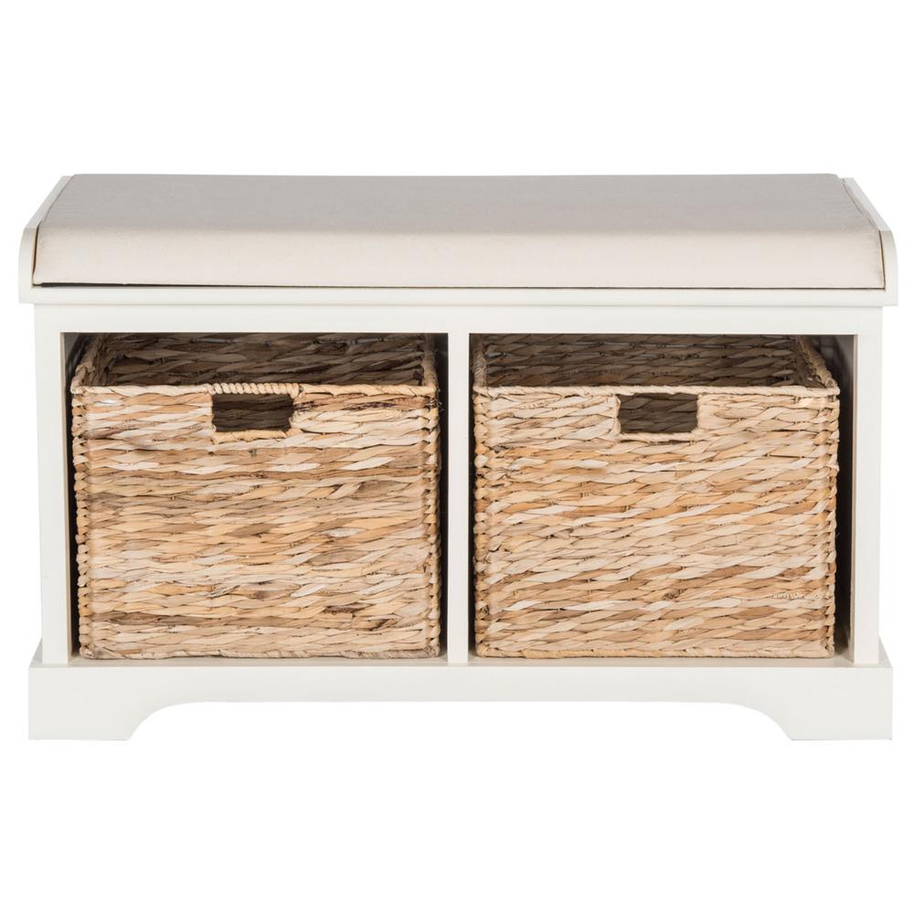 FREDDY WICKER STORAGE BENCH, AMH5736D