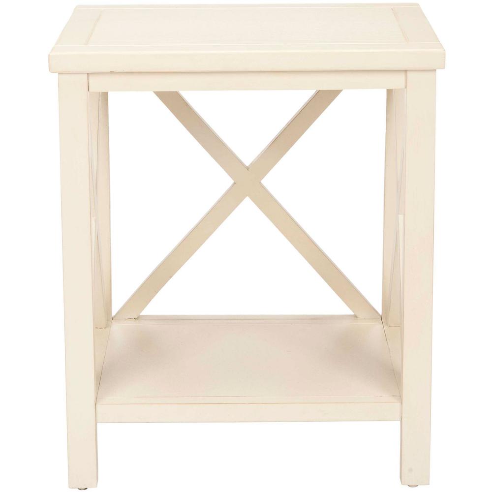 CANDENCE  CROSS BACK END TABLE, AMH6523A