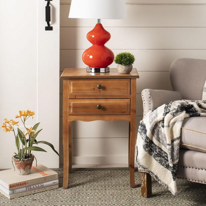 LORI END TABLE WITH STORAGE DRAWERS, AMH6576C