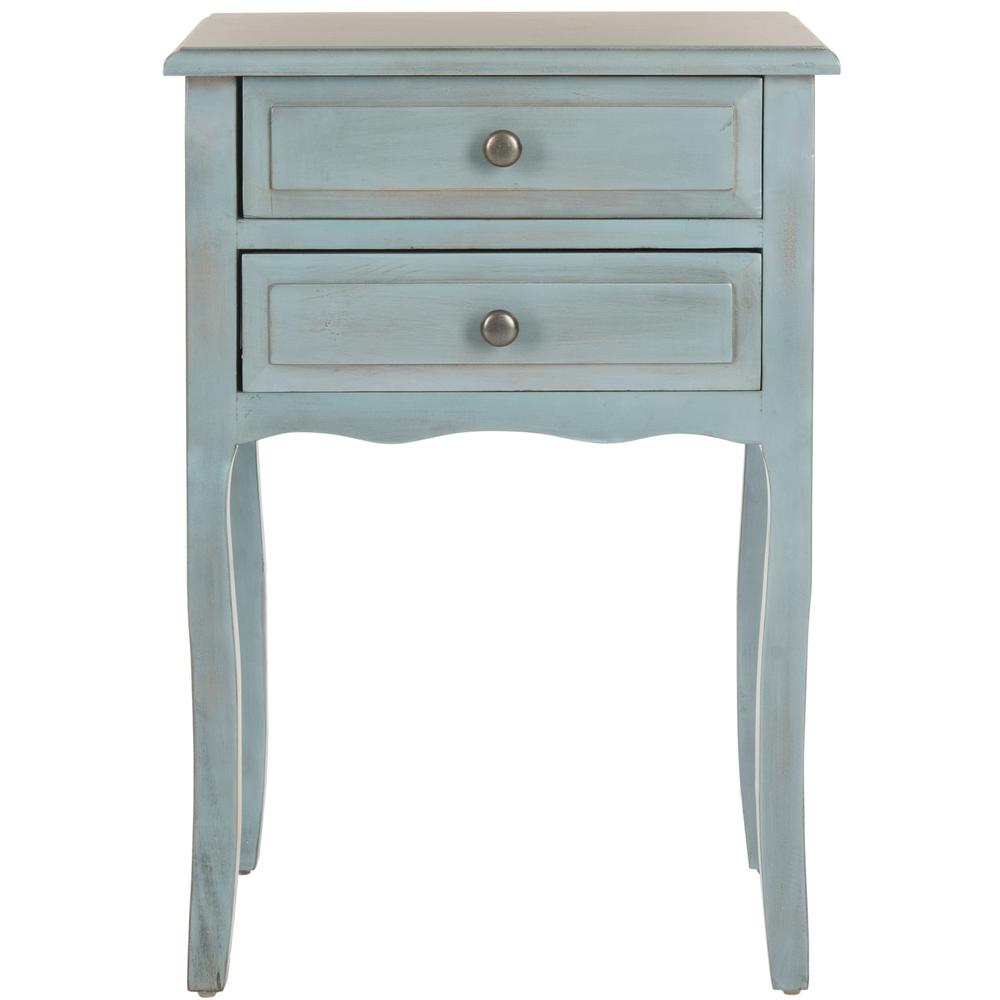 LORI END TABLE WITH STORAGE DRAWERS, AMH6576G