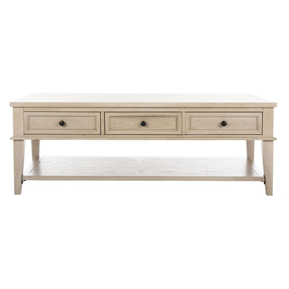 MANELIN COFFEE TABLE WITH STORAGE DRAWERS, AMH6642B