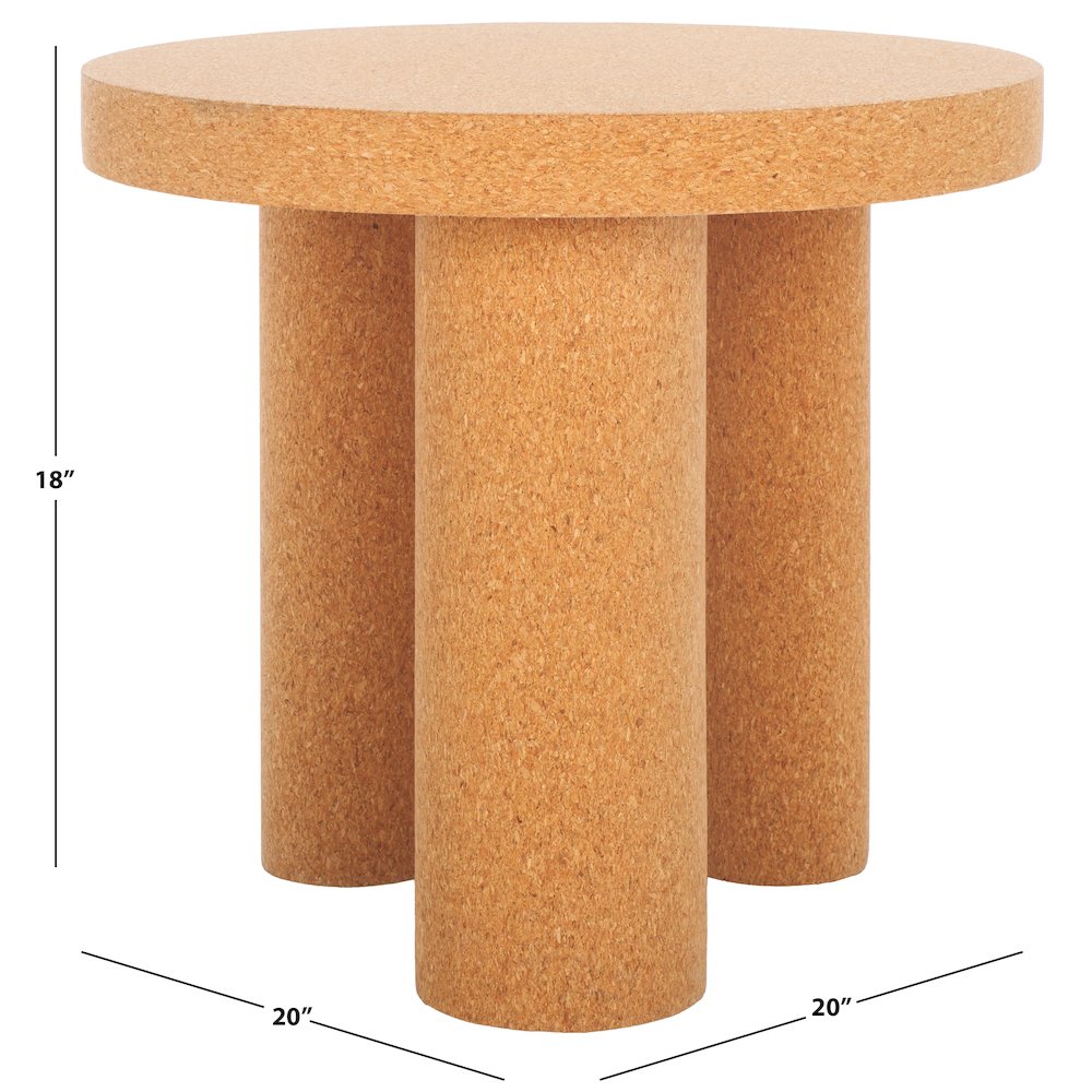 Gilligan Cork 3 Leg Accent Table