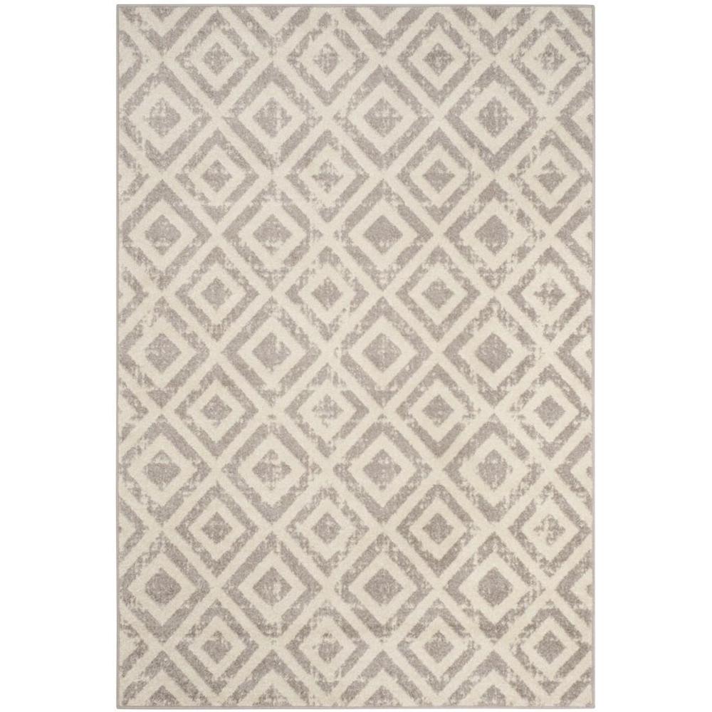 AMSTERDAM, IVORY / MAUVE, 10' X 14', Area Rug