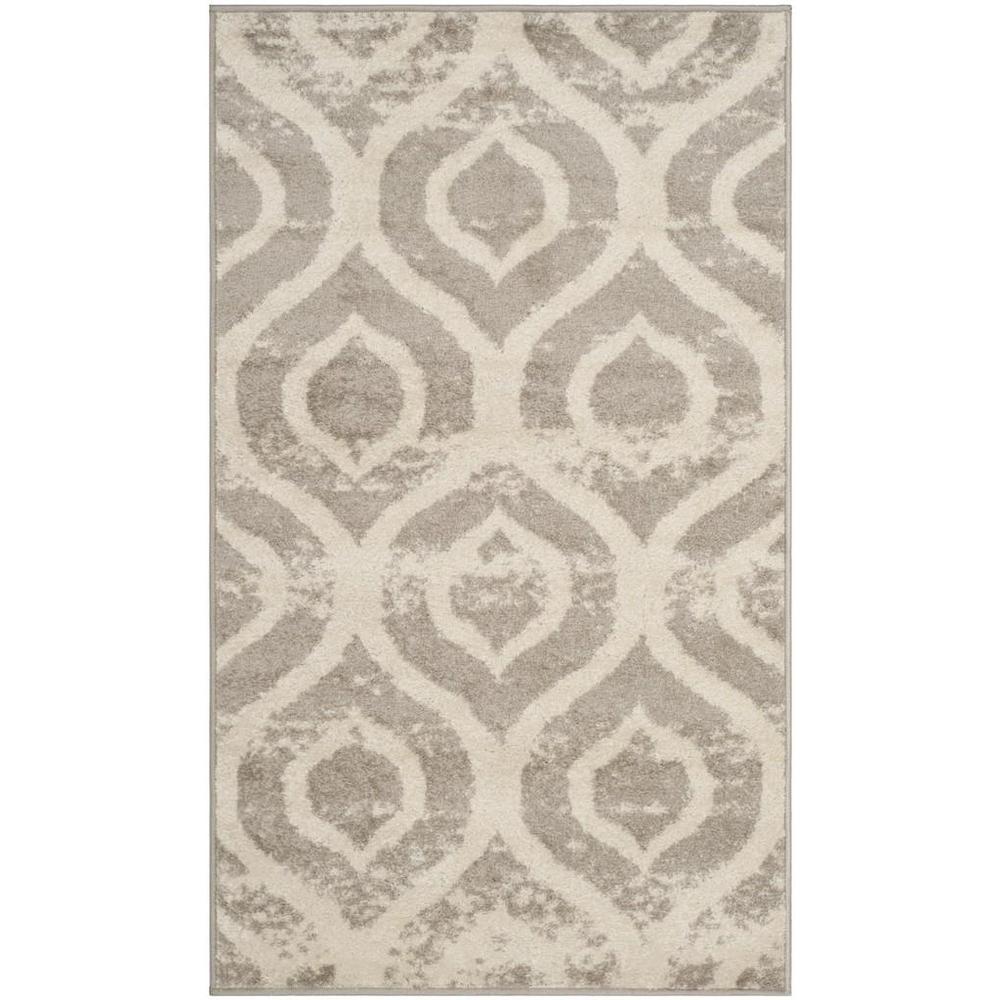AMSTERDAM, IVORY / MAUVE, 3' X 5', Area Rug, AMS107A-3
