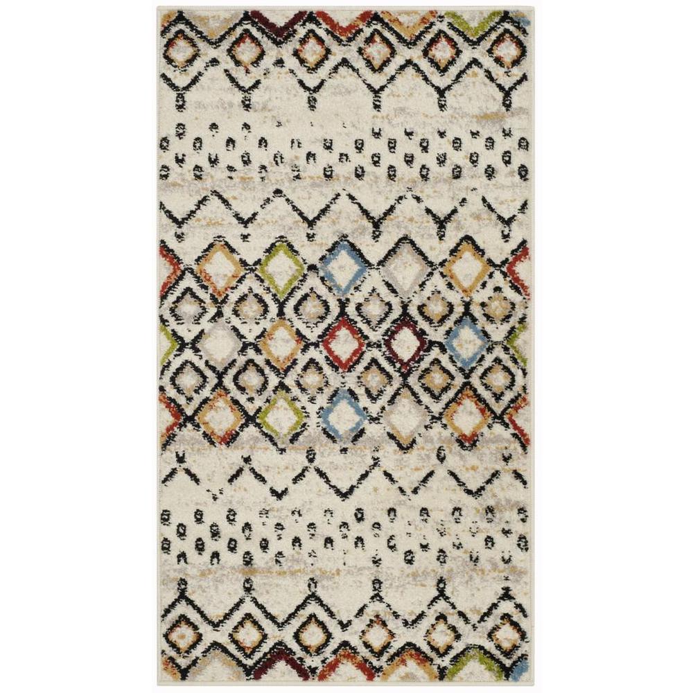 AMSTERDAM, IVORY / MULTI, 2'-3" X 4', Area Rug