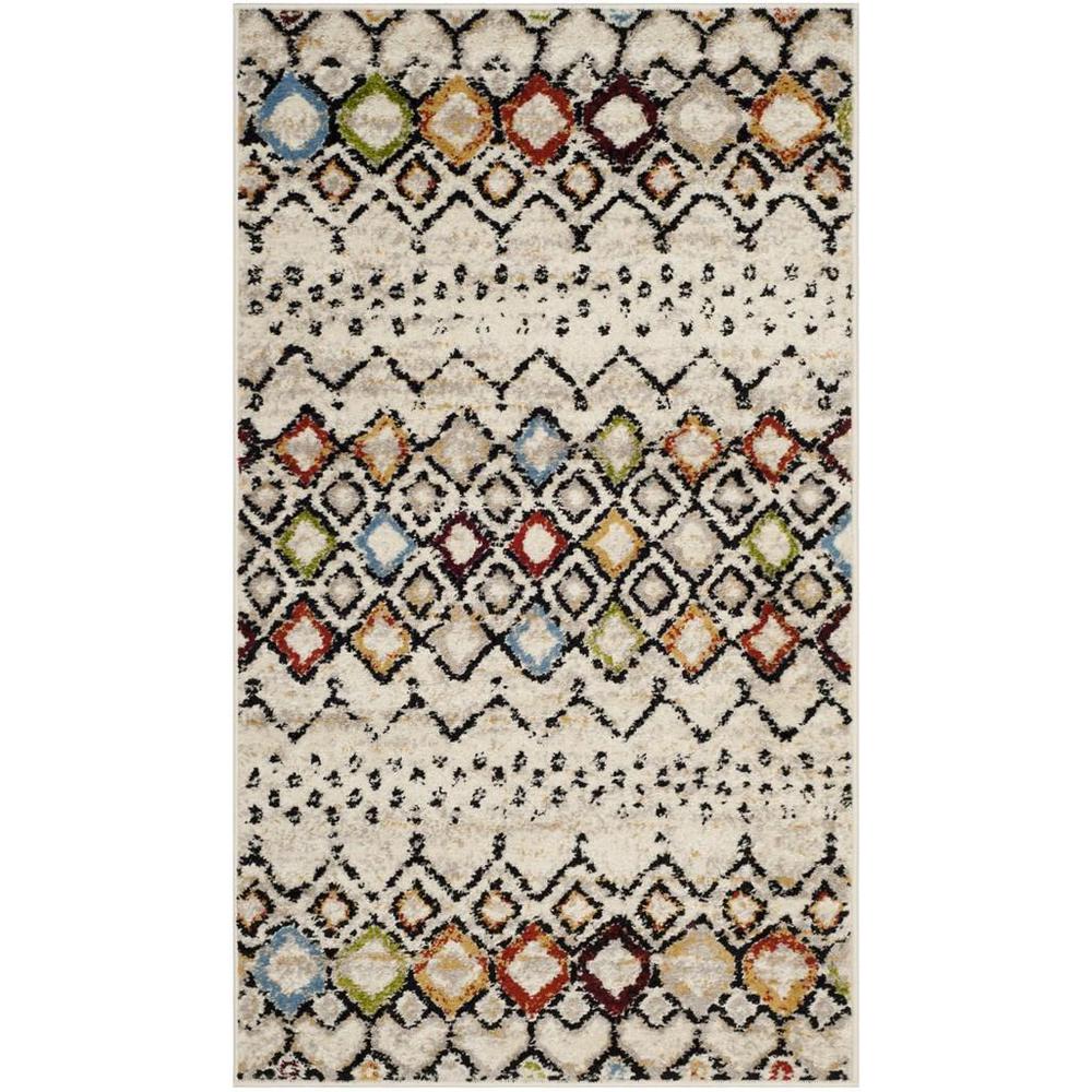 AMSTERDAM, IVORY / MULTI, 3' X 5', Area Rug