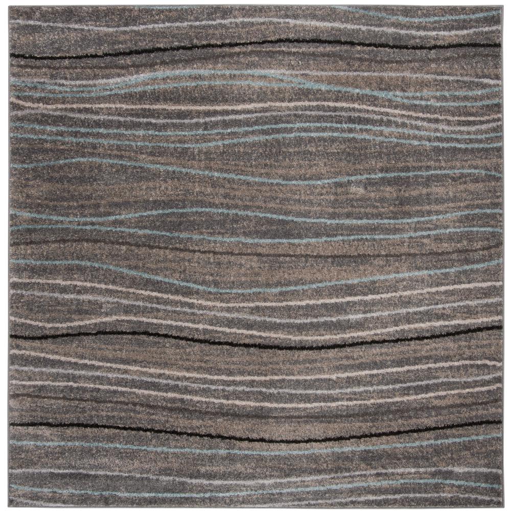 AMSTERDAM, SILVER / BEIGE, 6'-7" X 9'-2", Area Rug