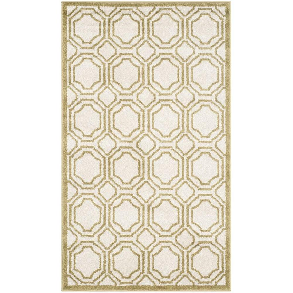 AMHERST, IVORY / LIGHT GREEN, 3' X 5', Area Rug, AMT411A-3